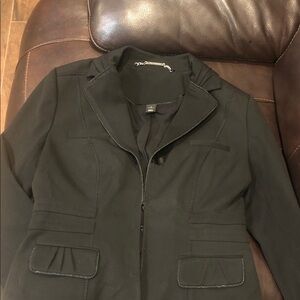 White House Black Market Black Blazer MRSP $225 EUC
